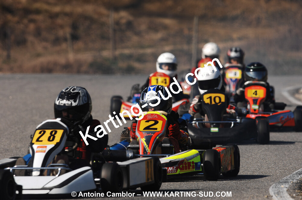 07/03/2010 : 1ère manche du Championnat du Sud 2010 à Lavelanet (photos Antoine Camblor) 2010 — karting