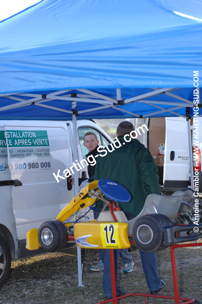 07/03/2010 : 1ère manche du Championnat du Sud 2010 à Lavelanet (photos Antoine Camblor) 2010 — karting