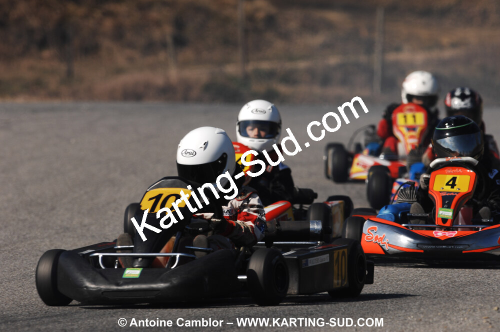 07/03/2010 : 1ère manche du Championnat du Sud 2010 à Lavelanet (photos Antoine Camblor) 2010 — karting