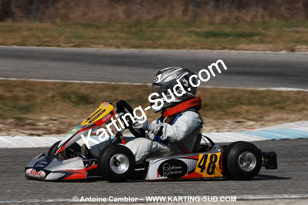 07/03/2010 : 1ère manche du Championnat du Sud 2010 à Lavelanet (photos Antoine Camblor) 2010 — karting