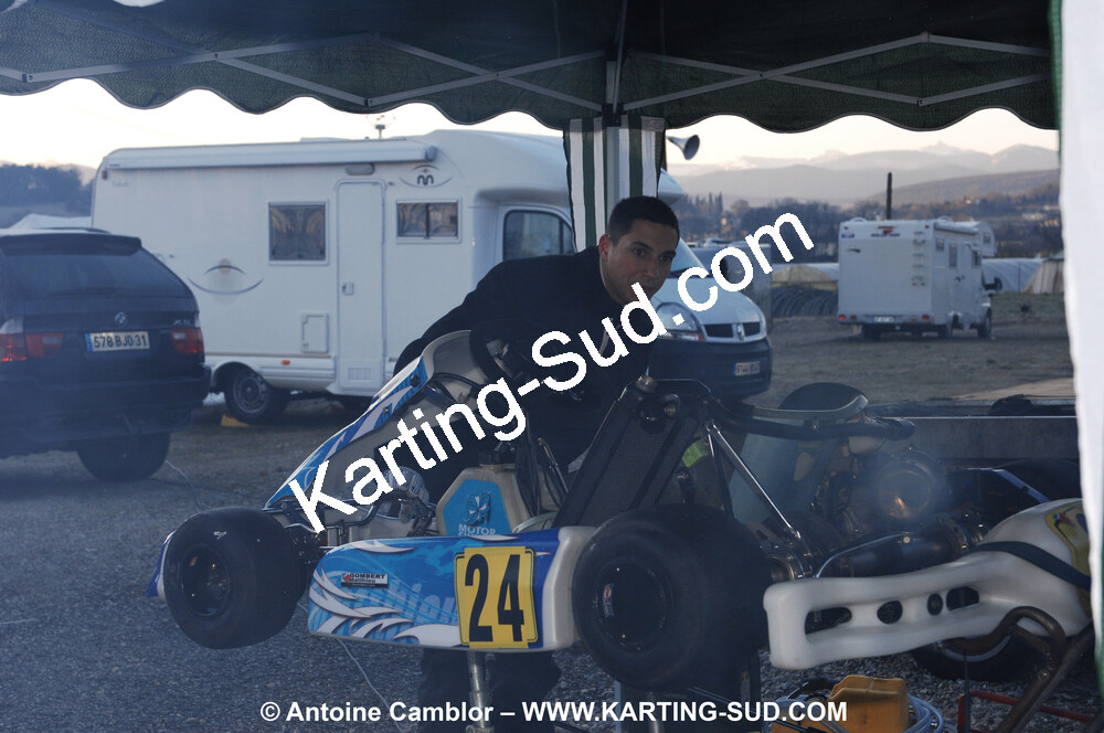 07/03/2010 : 1ère manche du Championnat du Sud 2010 à Lavelanet (photos Antoine Camblor) 2010 — karting