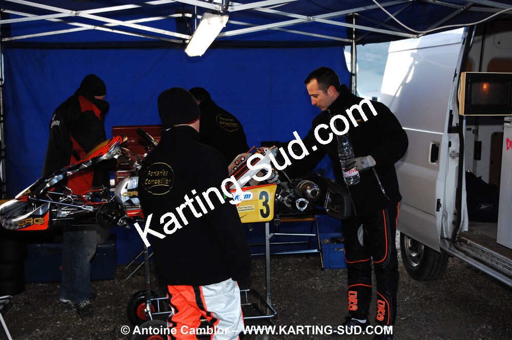 07/03/2010 : 1ère manche du Championnat du Sud 2010 à Lavelanet (photos Antoine Camblor) 2010 — karting