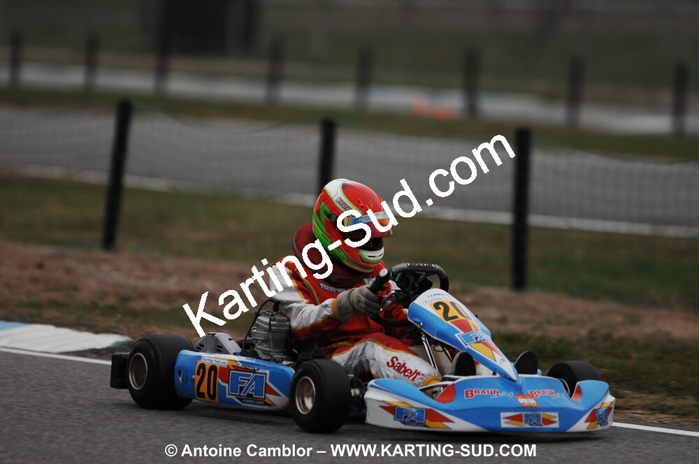 07/03/2010 : 1ère manche du Championnat du Sud 2010 à Lavelanet (photos Antoine Camblor) 2010 — karting