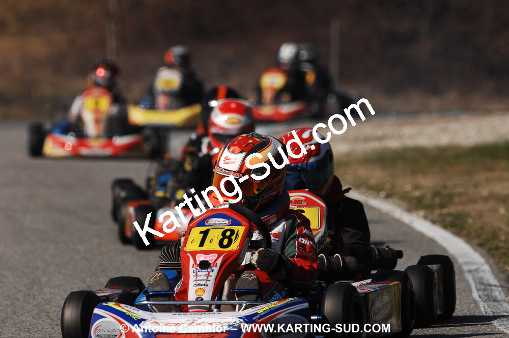 07/03/2010 : 1ère manche du Championnat du Sud 2010 à Lavelanet (photos Antoine Camblor) 2010 — karting