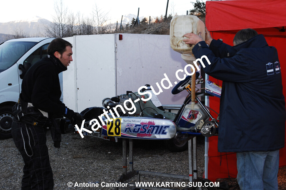 07/03/2010 : 1ère manche du Championnat du Sud 2010 à Lavelanet (photos Antoine Camblor) 2010 — karting