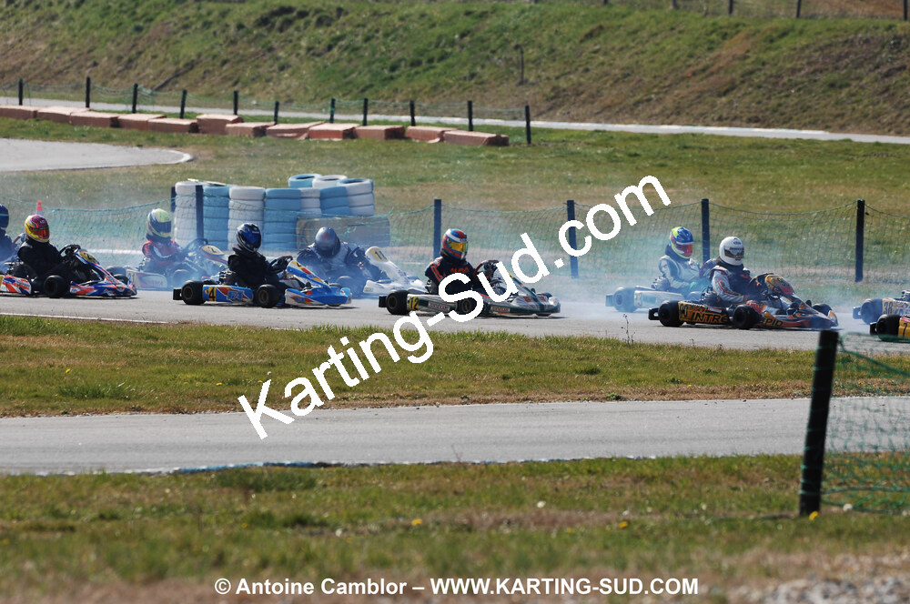 07/03/2010 : 1ère manche du Championnat du Sud 2010 à Lavelanet (photos Antoine Camblor) 2010 — karting