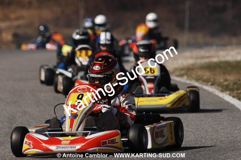 07/03/2010 : 1ère manche du Championnat du Sud 2010 à Lavelanet (photos Antoine Camblor) 2010 — karting