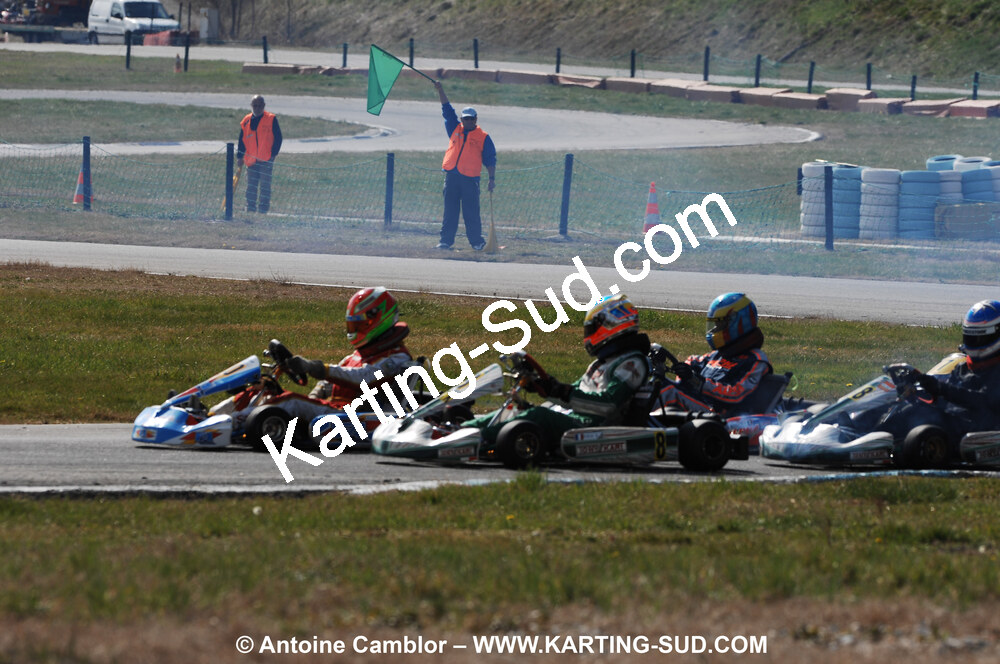 07/03/2010 : 1ère manche du Championnat du Sud 2010 à Lavelanet (photos Antoine Camblor) 2010 — karting