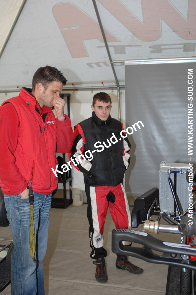 07/03/2010 : 1ère manche du Championnat du Sud 2010 à Lavelanet (photos Antoine Camblor) 2010 — karting