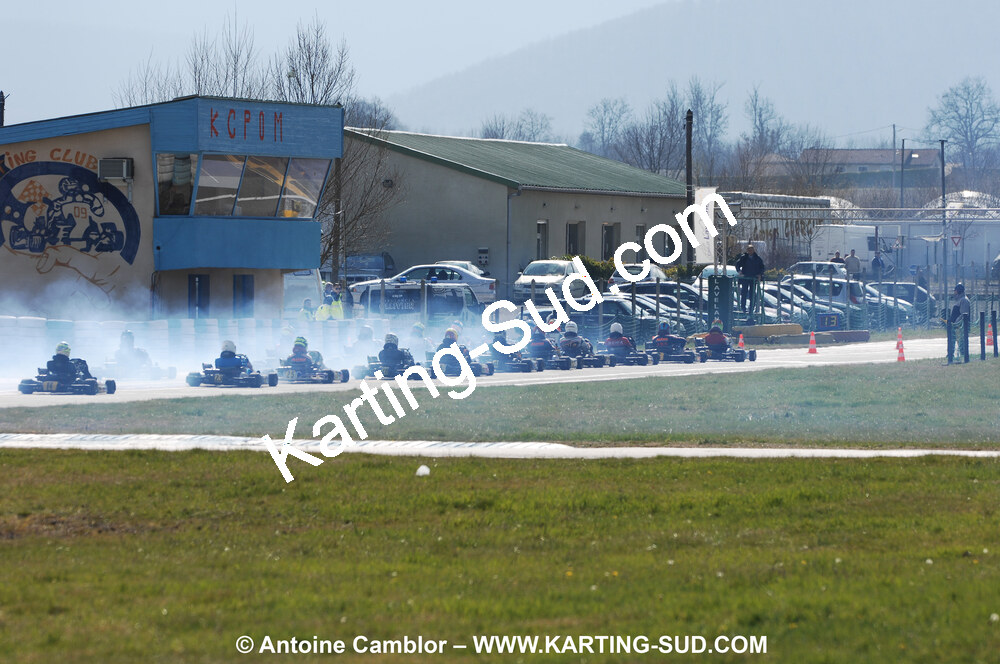 07/03/2010 : 1ère manche du Championnat du Sud 2010 à Lavelanet (photos Antoine Camblor) 2010 — karting