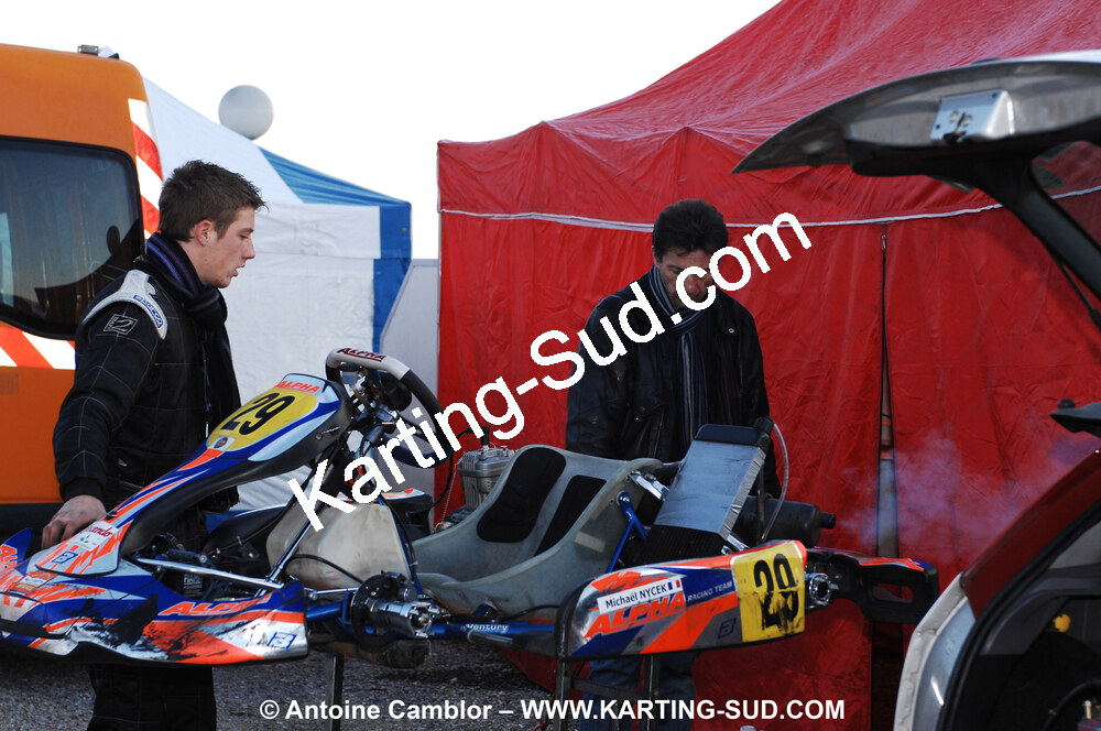 07/03/2010 : 1ère manche du Championnat du Sud 2010 à Lavelanet (photos Antoine Camblor) 2010 — karting