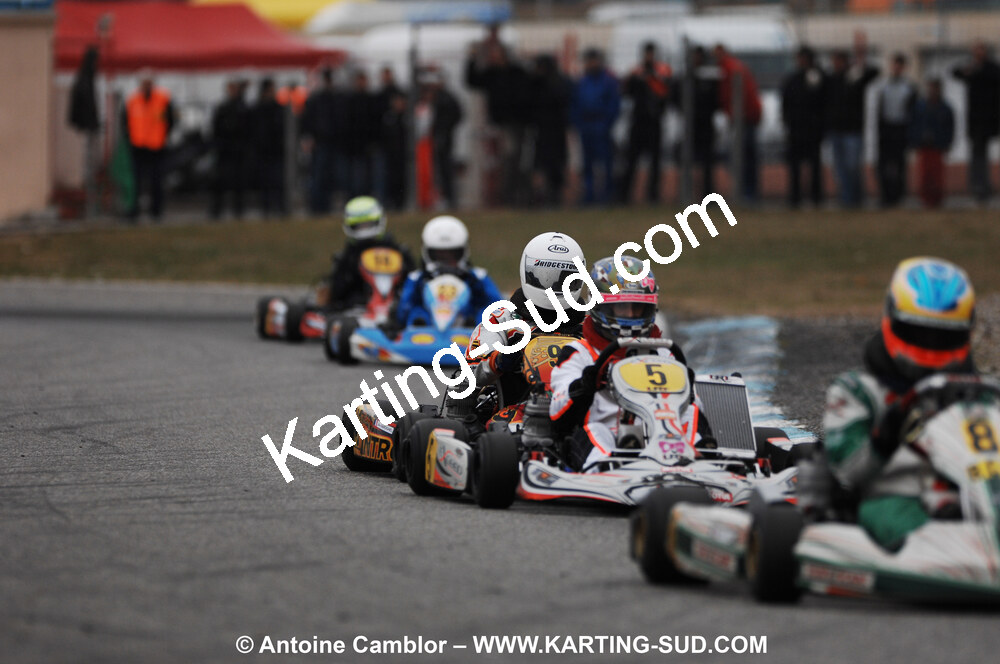 07/03/2010 : 1ère manche du Championnat du Sud 2010 à Lavelanet (photos Antoine Camblor) 2010 — karting