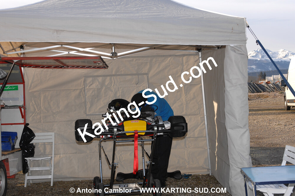 07/03/2010 : 1ère manche du Championnat du Sud 2010 à Lavelanet (photos Antoine Camblor) 2010 — karting