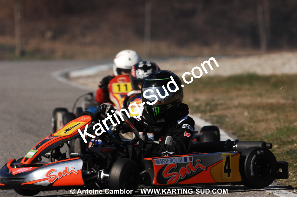 07/03/2010 : 1ère manche du Championnat du Sud 2010 à Lavelanet (photos Antoine Camblor) 2010 — karting