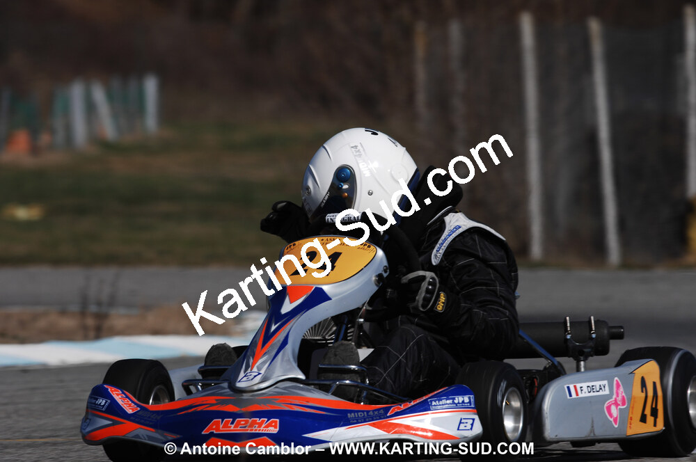 07/03/2010 : 1ère manche du Championnat du Sud 2010 à Lavelanet (photos Antoine Camblor) 2010 — karting