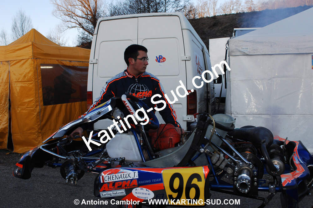07/03/2010 : 1ère manche du Championnat du Sud 2010 à Lavelanet (photos Antoine Camblor) 2010 — karting