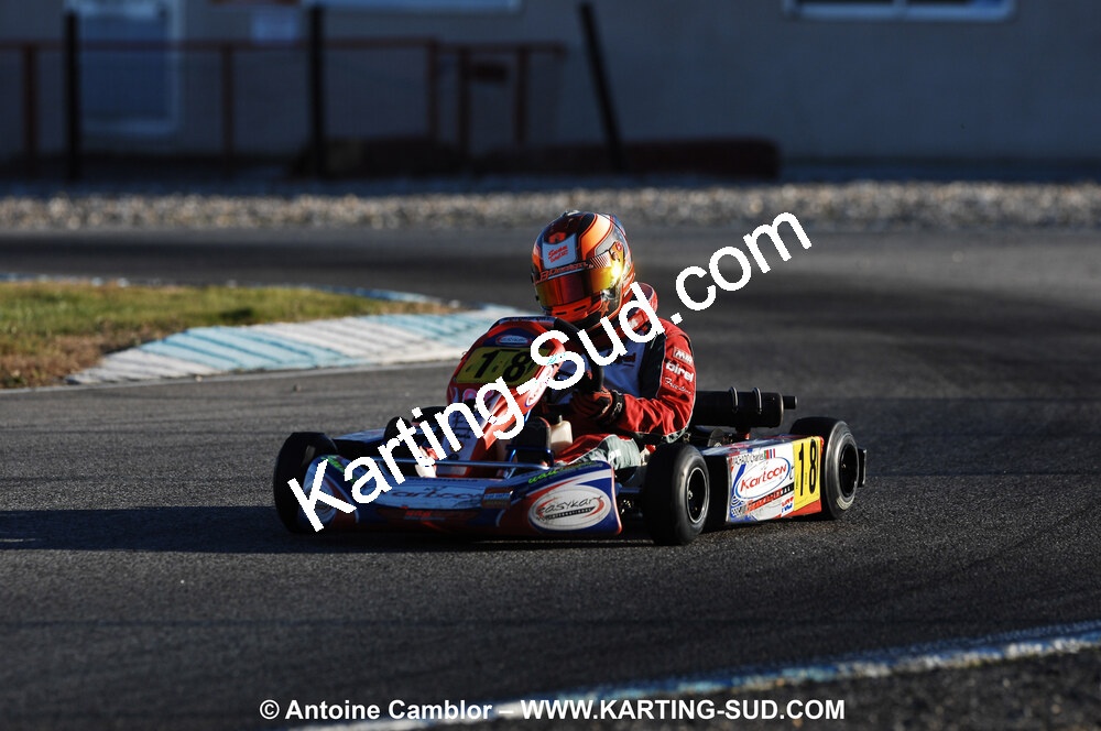 07/03/2010 : 1ère manche du Championnat du Sud 2010 à Lavelanet (photos Antoine Camblor) 2010 — karting