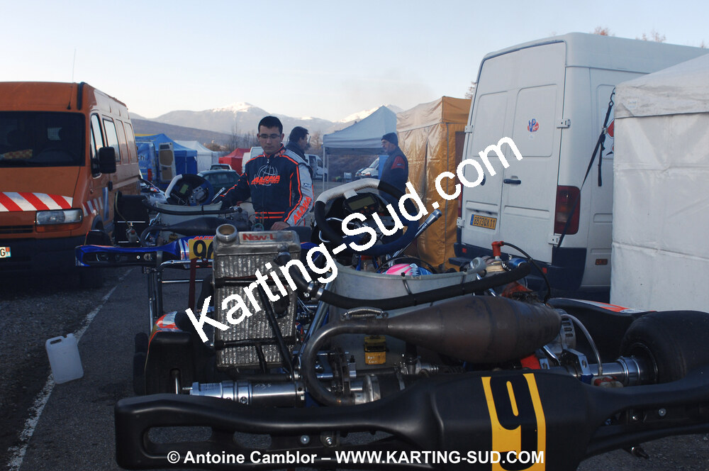 07/03/2010 : 1ère manche du Championnat du Sud 2010 à Lavelanet (photos Antoine Camblor) 2010 — karting