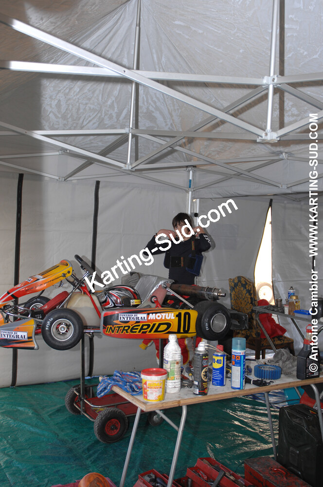 07/03/2010 : 1ère manche du Championnat du Sud 2010 à Lavelanet (photos Antoine Camblor) 2010 — karting