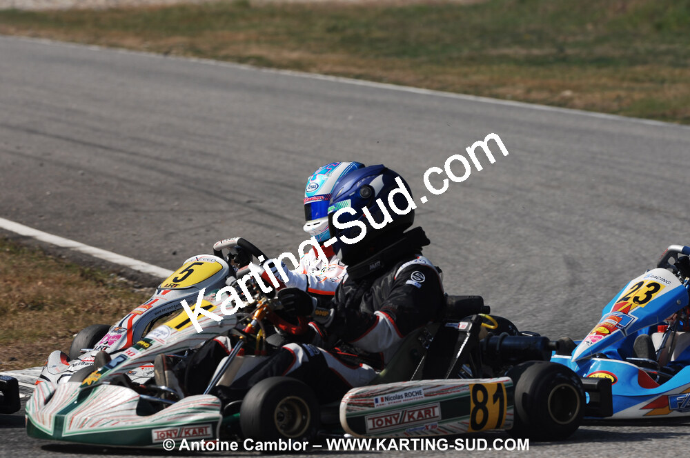 07/03/2010 : 1ère manche du Championnat du Sud 2010 à Lavelanet (photos Antoine Camblor) 2010 — karting