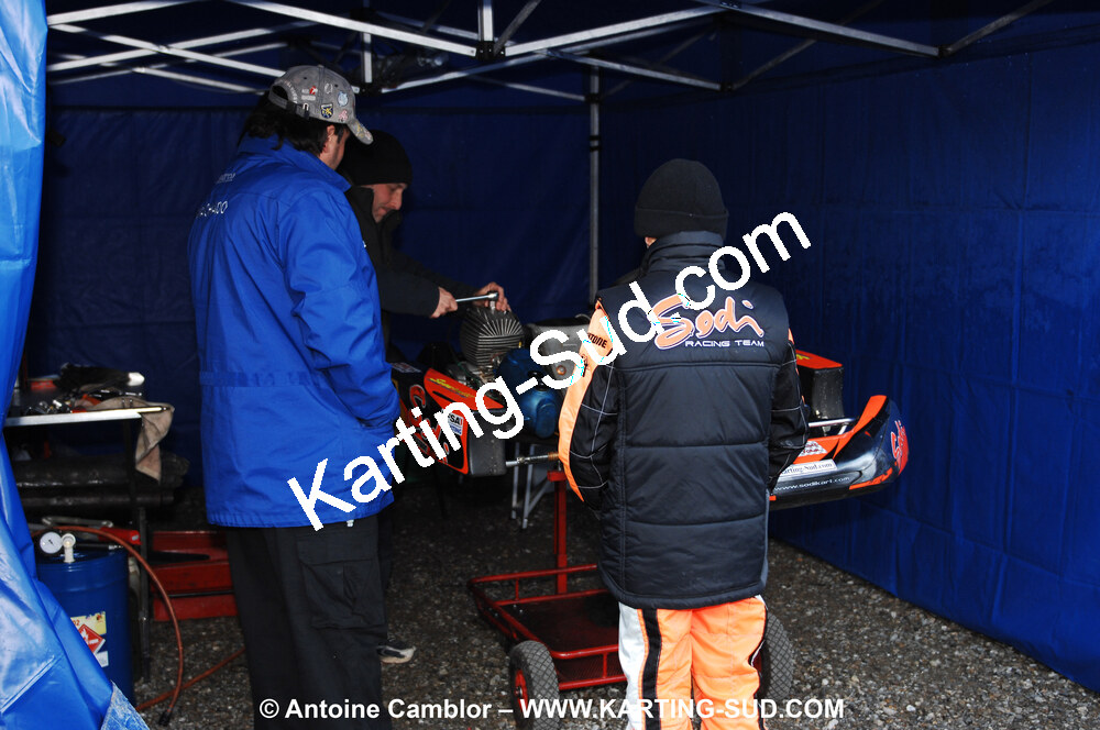 07/03/2010 : 1ère manche du Championnat du Sud 2010 à Lavelanet (photos Antoine Camblor) 2010 — karting
