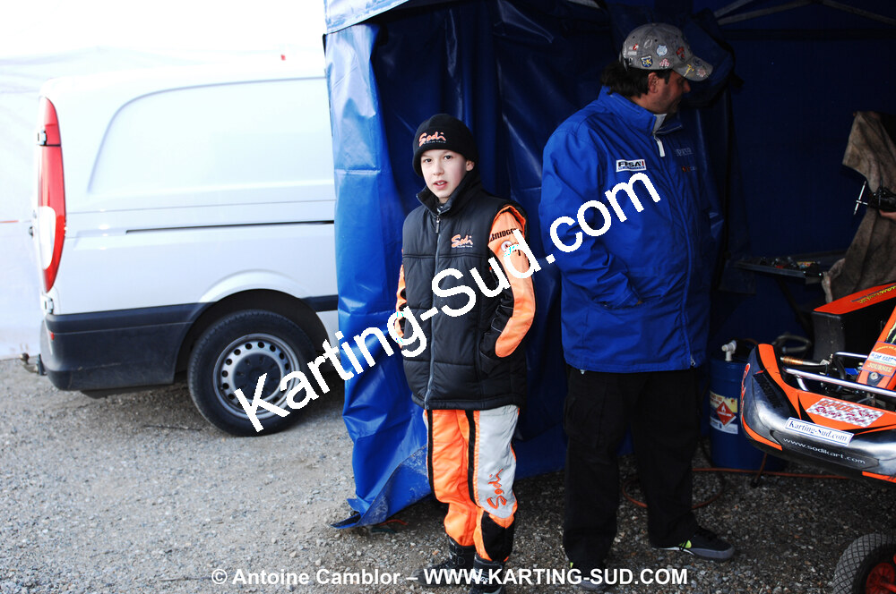 07/03/2010 : 1ère manche du Championnat du Sud 2010 à Lavelanet (photos Antoine Camblor) 2010 — karting