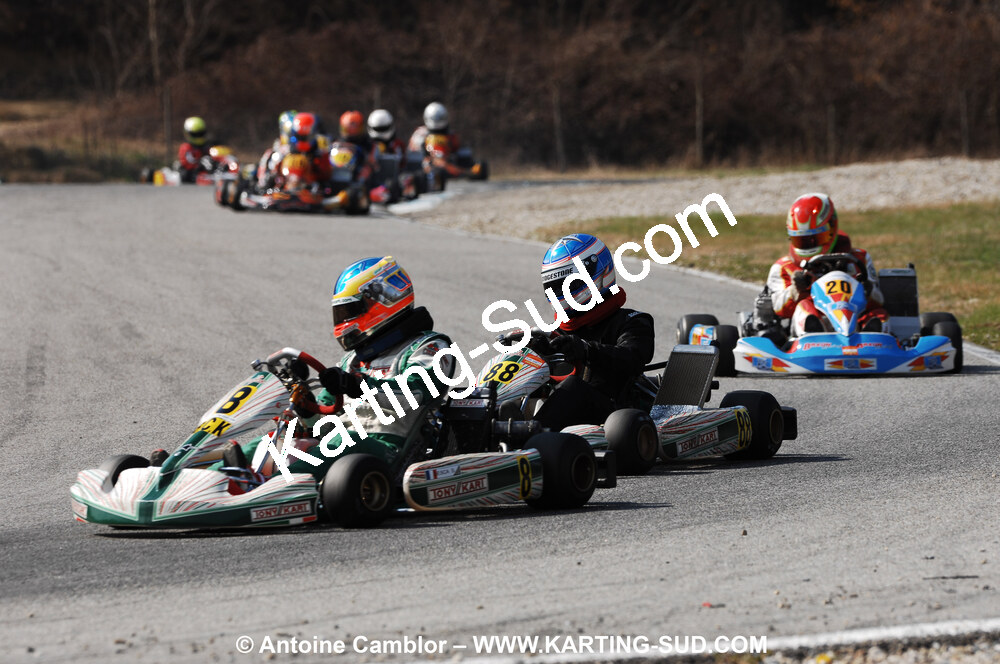 07/03/2010 : 1ère manche du Championnat du Sud 2010 à Lavelanet (photos Antoine Camblor) 2010 — karting