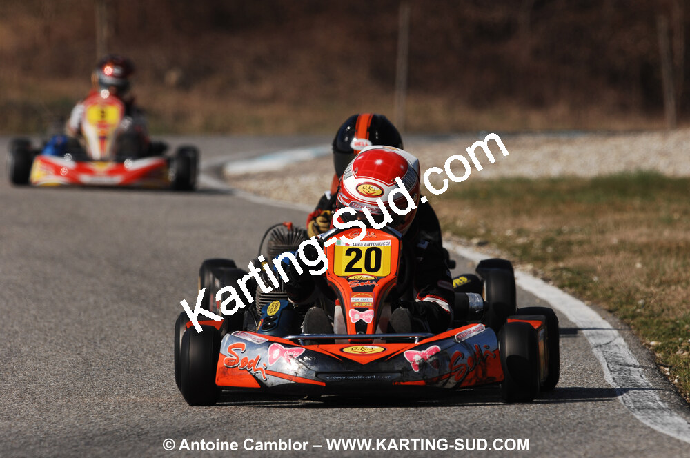 07/03/2010 : 1ère manche du Championnat du Sud 2010 à Lavelanet (photos Antoine Camblor) 2010 — karting