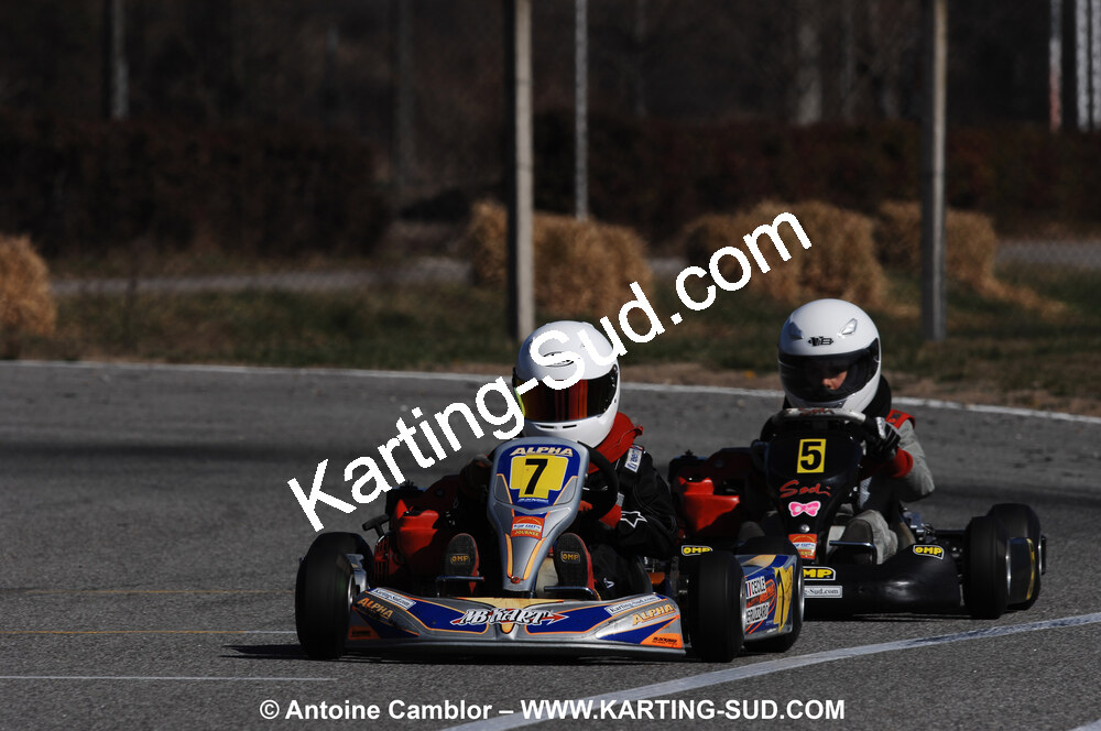 07/03/2010 : 1ère manche du Championnat du Sud 2010 à Lavelanet (photos Antoine Camblor) 2010 — karting