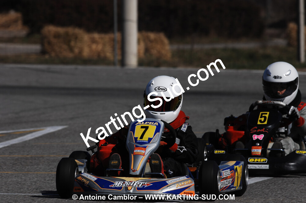 07/03/2010 : 1ère manche du Championnat du Sud 2010 à Lavelanet (photos Antoine Camblor) 2010 — karting