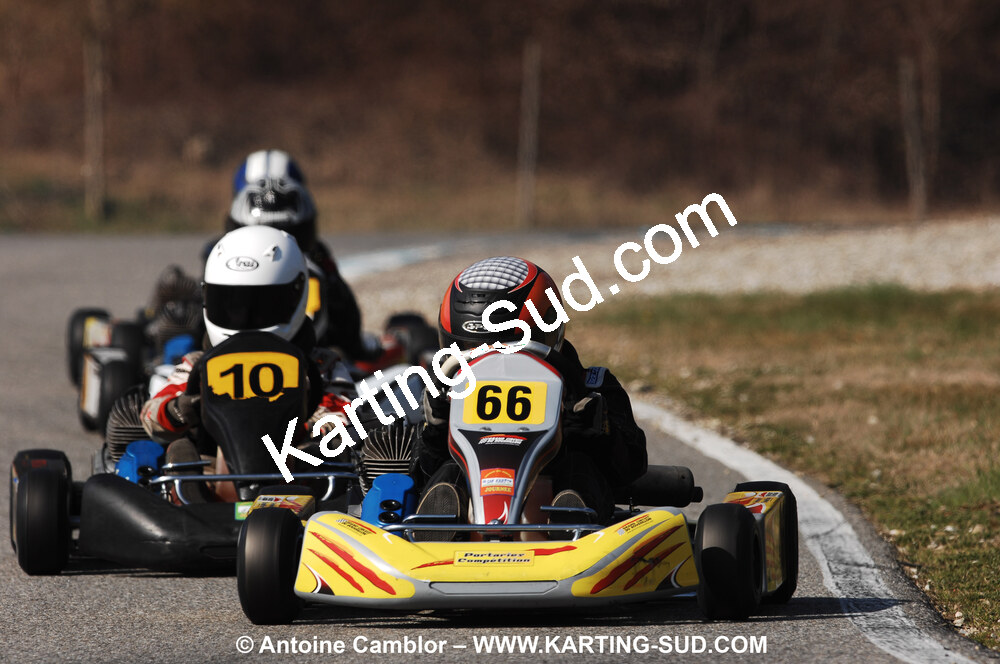07/03/2010 : 1ère manche du Championnat du Sud 2010 à Lavelanet (photos Antoine Camblor) 2010 — karting