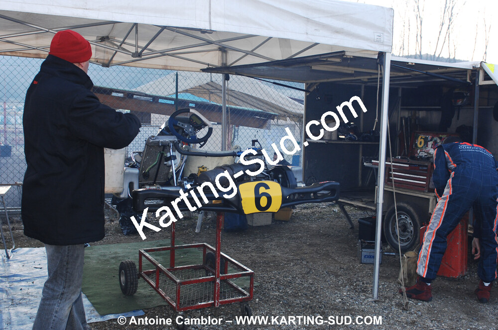07/03/2010 : 1ère manche du Championnat du Sud 2010 à Lavelanet (photos Antoine Camblor) 2010 — karting
