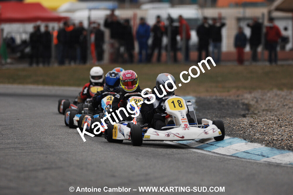 07/03/2010 : 1ère manche du Championnat du Sud 2010 à Lavelanet (photos Antoine Camblor) 2010 — karting
