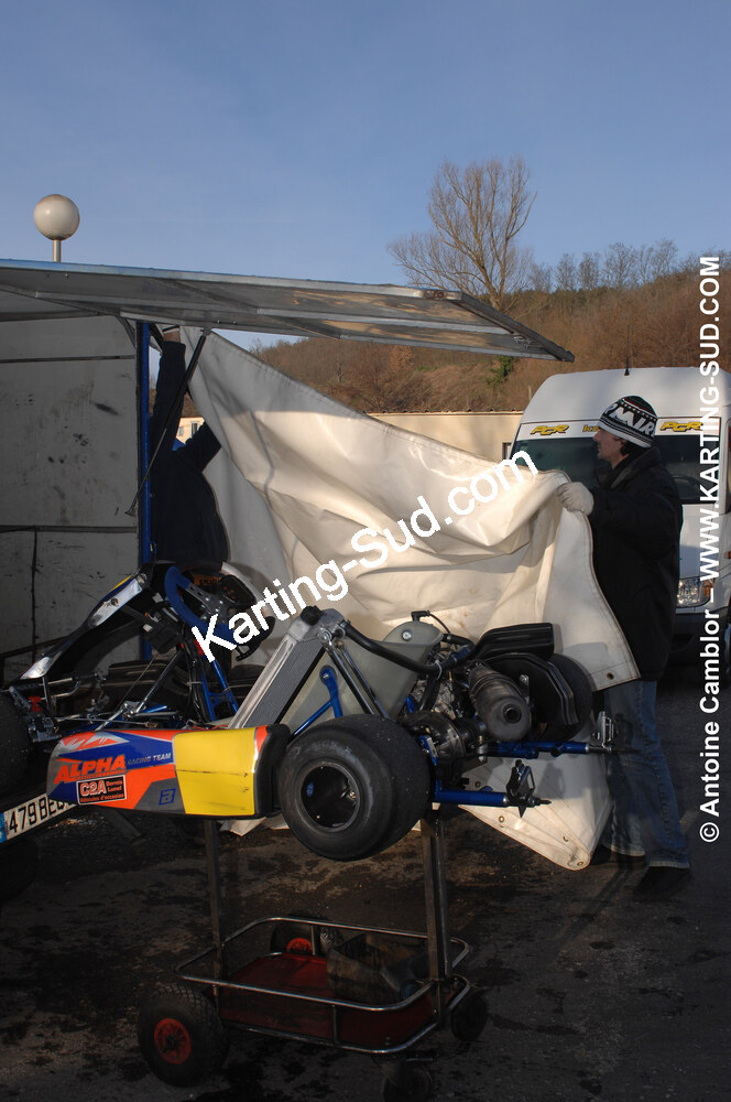 07/03/2010 : 1ère manche du Championnat du Sud 2010 à Lavelanet (photos Antoine Camblor) 2010 — karting