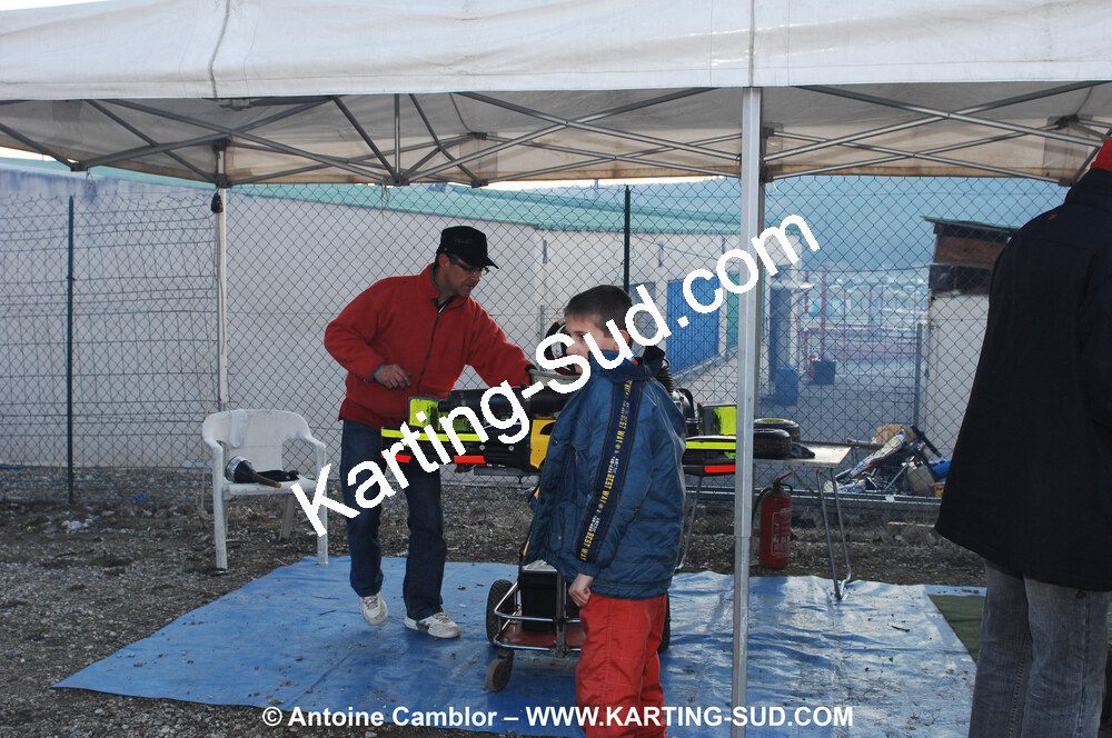 07/03/2010 : 1ère manche du Championnat du Sud 2010 à Lavelanet (photos Antoine Camblor) 2010 — karting