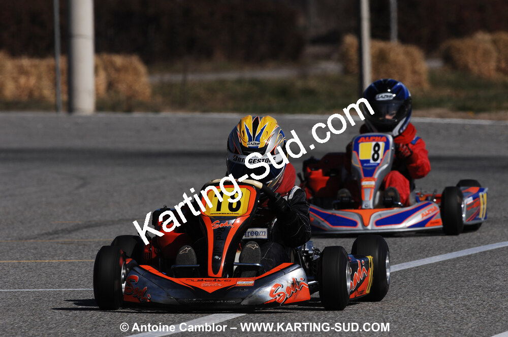 07/03/2010 : 1ère manche du Championnat du Sud 2010 à Lavelanet (photos Antoine Camblor) 2010 — karting