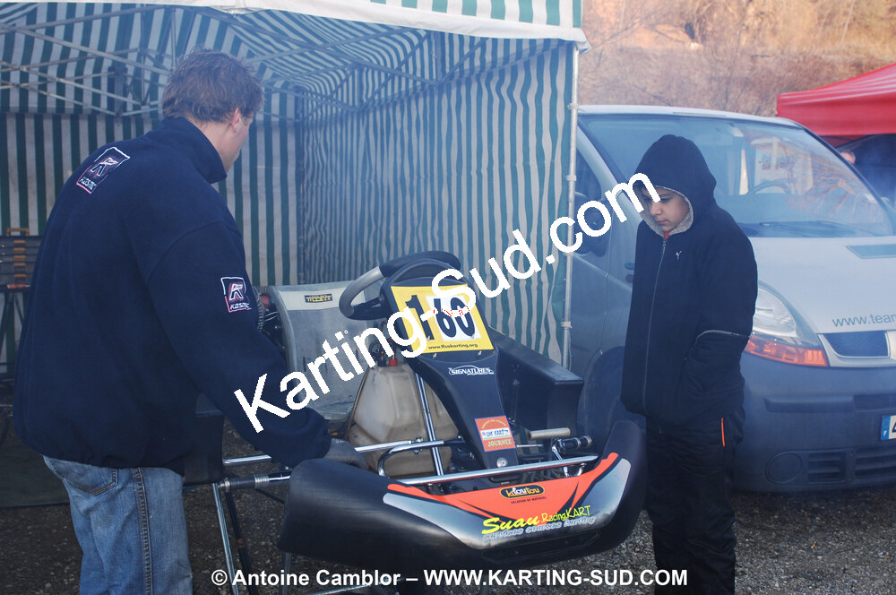 07/03/2010 : 1ère manche du Championnat du Sud 2010 à Lavelanet (photos Antoine Camblor) 2010 — karting