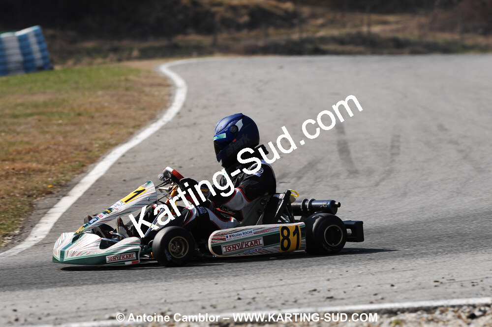 07/03/2010 : 1ère manche du Championnat du Sud 2010 à Lavelanet (photos Antoine Camblor) 2010 — karting