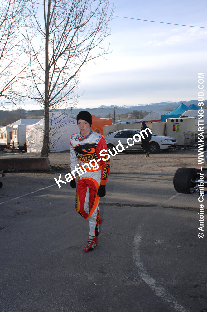 07/03/2010 : 1ère manche du Championnat du Sud 2010 à Lavelanet (photos Antoine Camblor) 2010 — karting