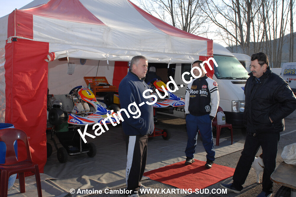 07/03/2010 : 1ère manche du Championnat du Sud 2010 à Lavelanet (photos Antoine Camblor) 2010 — karting