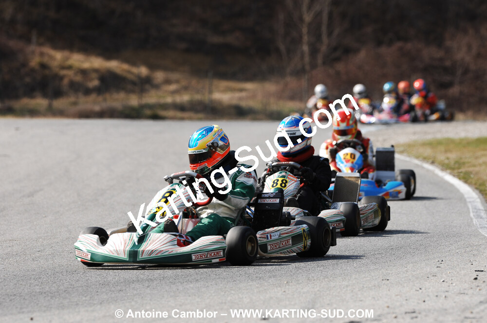 07/03/2010 : 1ère manche du Championnat du Sud 2010 à Lavelanet (photos Antoine Camblor) 2010 — karting