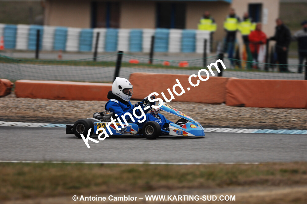 07/03/2010 : 1ère manche du Championnat du Sud 2010 à Lavelanet (photos Antoine Camblor) 2010 — karting