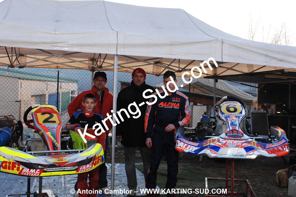 07/03/2010 : 1ère manche du Championnat du Sud 2010 à Lavelanet (photos Antoine Camblor) 2010 — karting