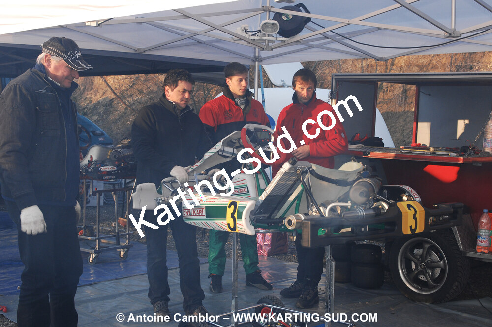 07/03/2010 : 1ère manche du Championnat du Sud 2010 à Lavelanet (photos Antoine Camblor) 2010 — karting