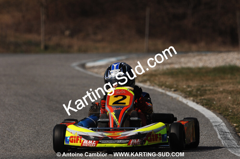 07/03/2010 : 1ère manche du Championnat du Sud 2010 à Lavelanet (photos Antoine Camblor) 2010 — karting