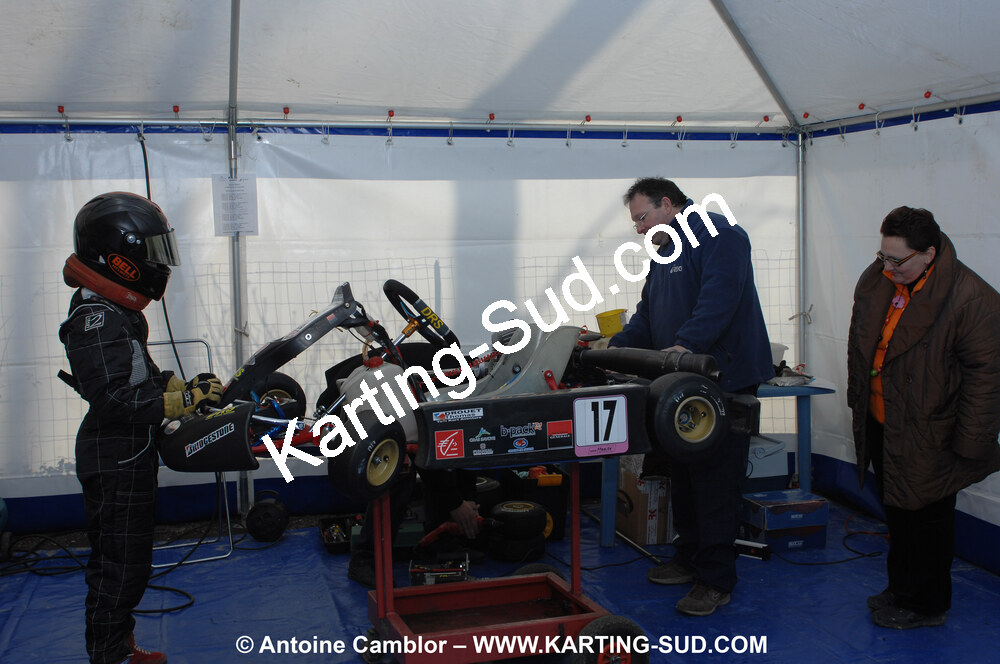 07/03/2010 : 1ère manche du Championnat du Sud 2010 à Lavelanet (photos Antoine Camblor) 2010 — karting