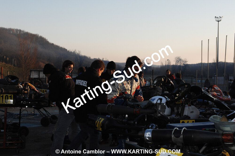 07/03/2010 : 1ère manche du Championnat du Sud 2010 à Lavelanet (photos Antoine Camblor) 2010 — karting