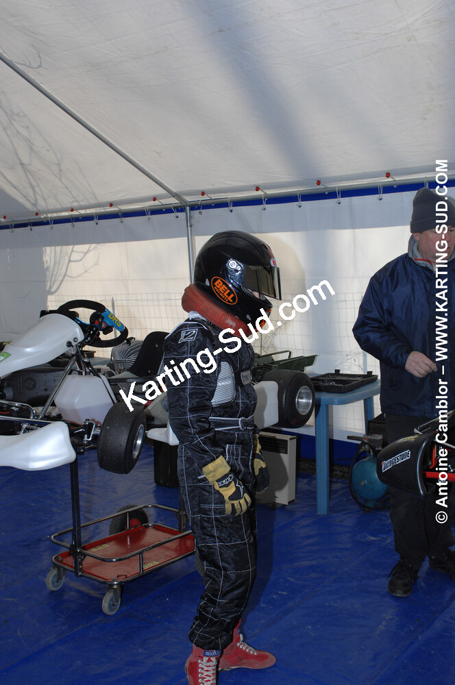 07/03/2010 : 1ère manche du Championnat du Sud 2010 à Lavelanet (photos Antoine Camblor) 2010 — karting