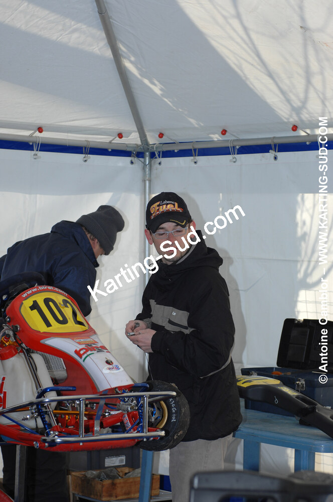 07/03/2010 : 1ère manche du Championnat du Sud 2010 à Lavelanet (photos Antoine Camblor) 2010 — karting