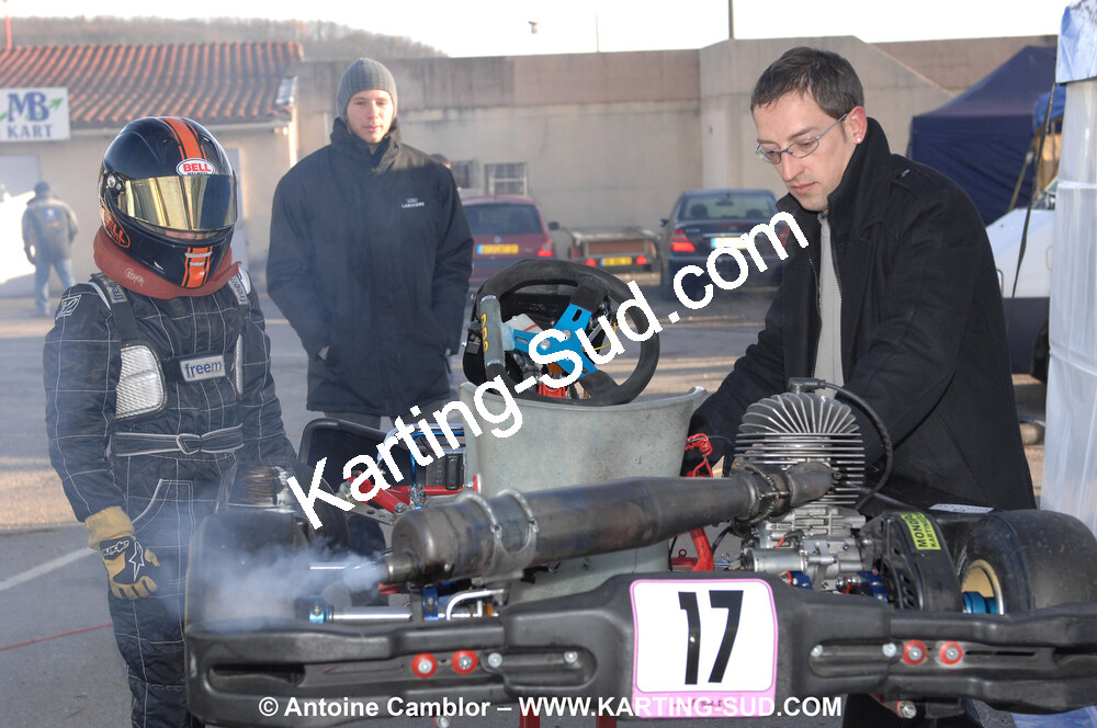07/03/2010 : 1ère manche du Championnat du Sud 2010 à Lavelanet (photos Antoine Camblor) 2010 — karting